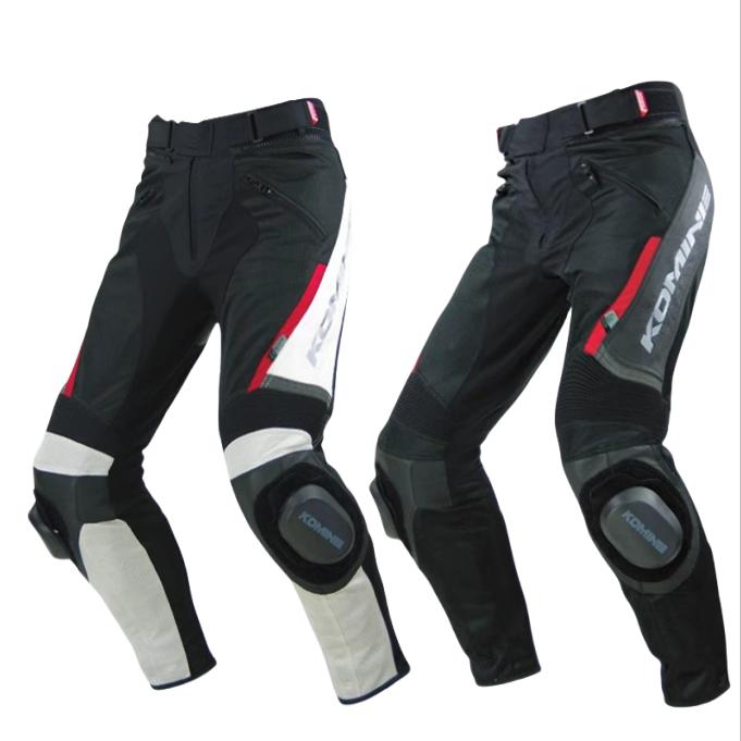 Riding Gear - Komine Sommer-Motorradhose, Rennanzug, Ritterhose, Motorradbekleidung, Sturzschutz,