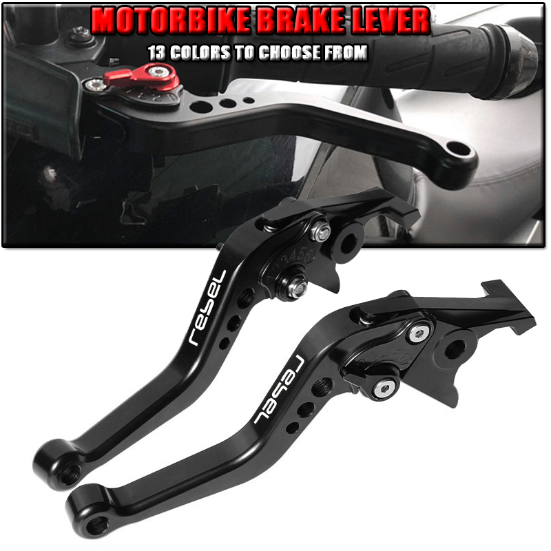 Cnc Aluminum Adjustable Brake Clutch Levers - Für Honda REBEL/CM/CMX 300/500 REBEL Motorrad