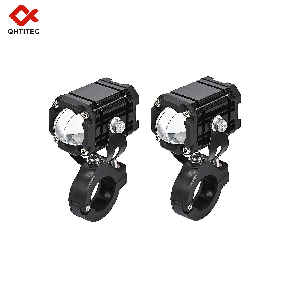 Universal Motorcycle Led Headlight Projector - Motorrad LED-Zusatzscheinwerfer IP67 Wasserdicht Mini-Nebelscheinwerfer Universeller