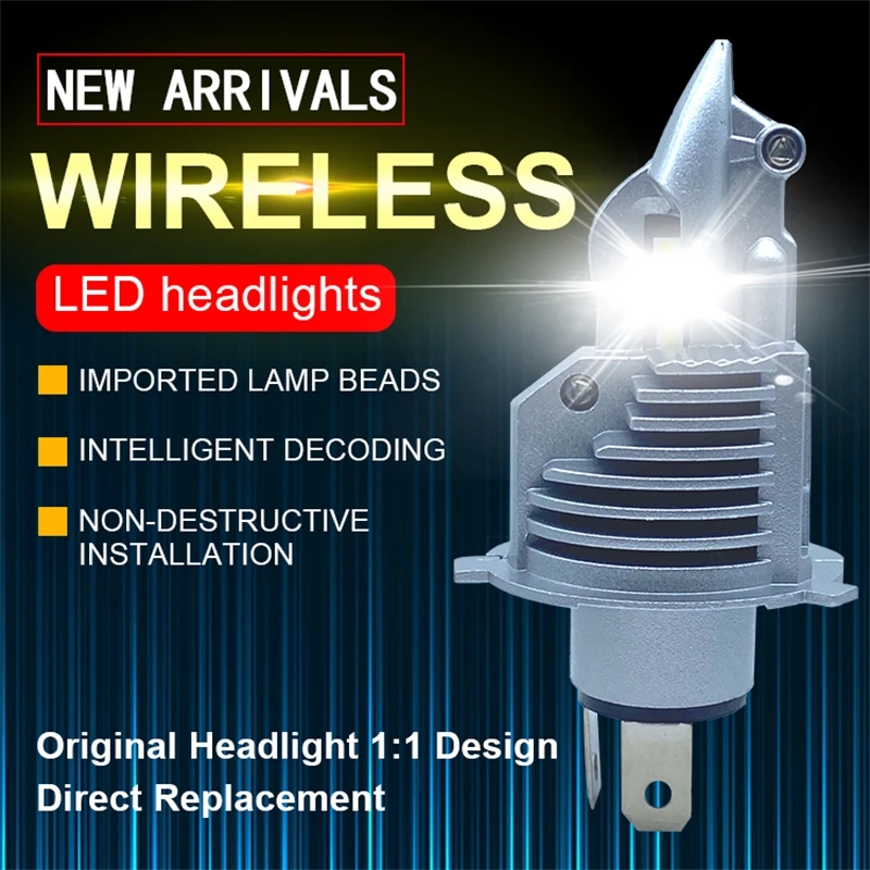 Universal Motorcycle Led Headlight Projector - Eurs h4 LED-Scheinwerfer 16000lm 80w 6000k