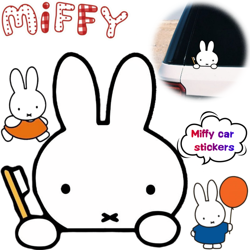 Miffy Kaninchen Autoaufkleber  – Atv Parts Bewertung und Preis