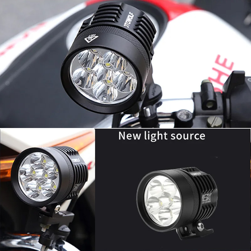 Zweifarbige LED-Stroboskop-Mot – Universal Motorcycle Led Headlight Projector Bewertung und Preis