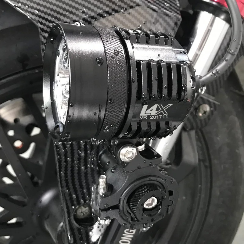 Zweifarbige LED-Stroboskop-Mot – Universal Motorcycle Led Headlight Projector Bewertung und Preis