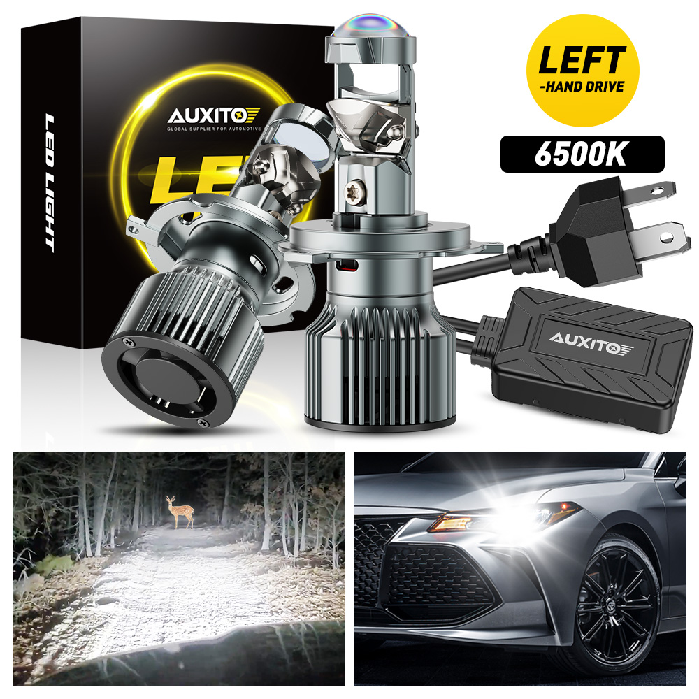 2 Stück AUXITO Canbus H4 LED P – Universal Motorcycle Led Headlight Projector Bewertung und Preis