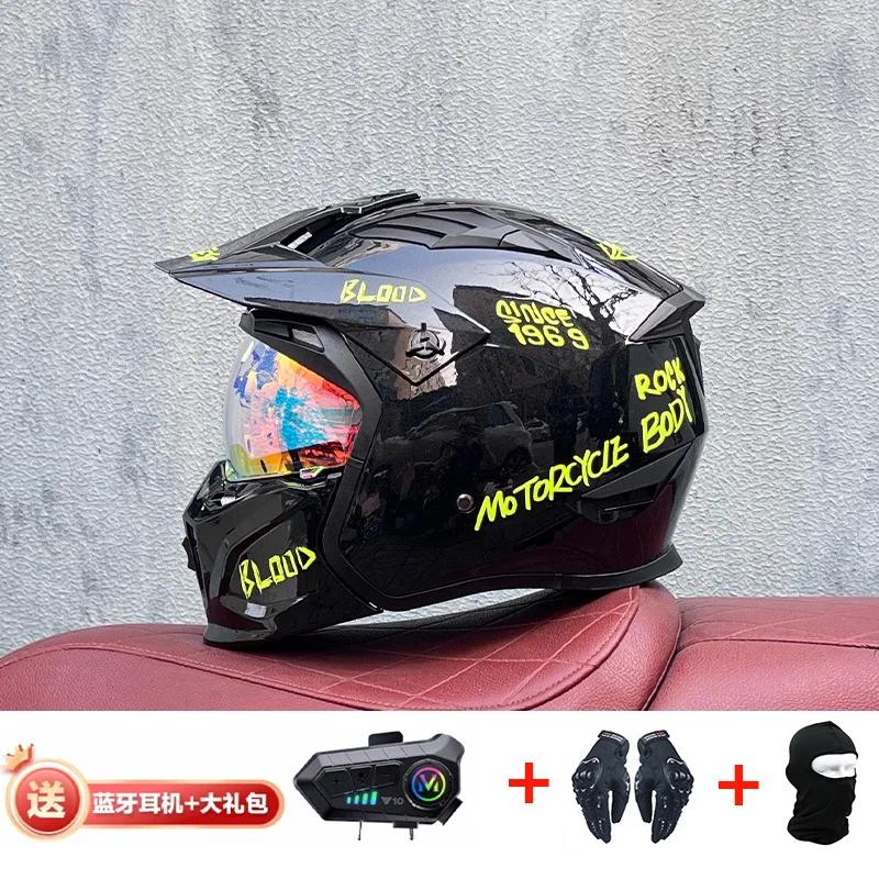 Orz Bluetooth Helm Off Road Mo – Full Face Motorcycle Helmet With Bluetooth Bewertung und Preis