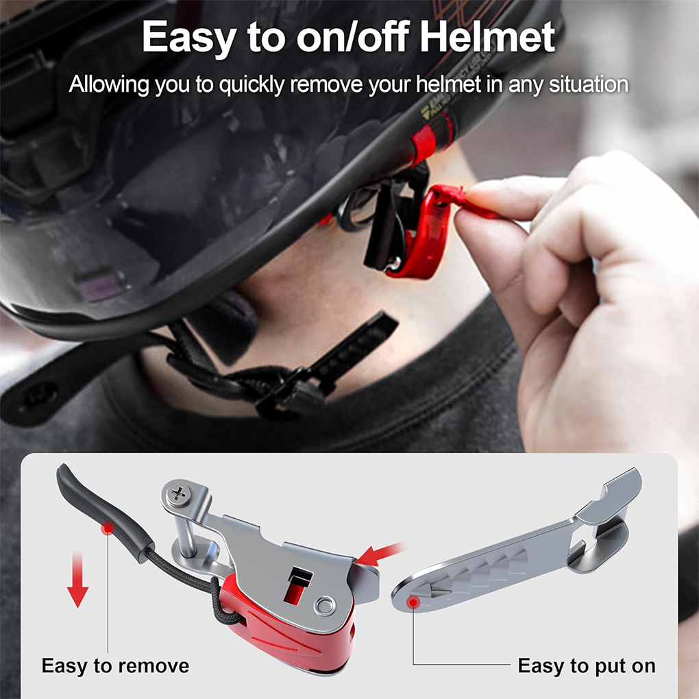 Leichtes Helm-Set mit Schnellv – Quick Release Buckle Motorcycle Helmet Bewertung und Preis
