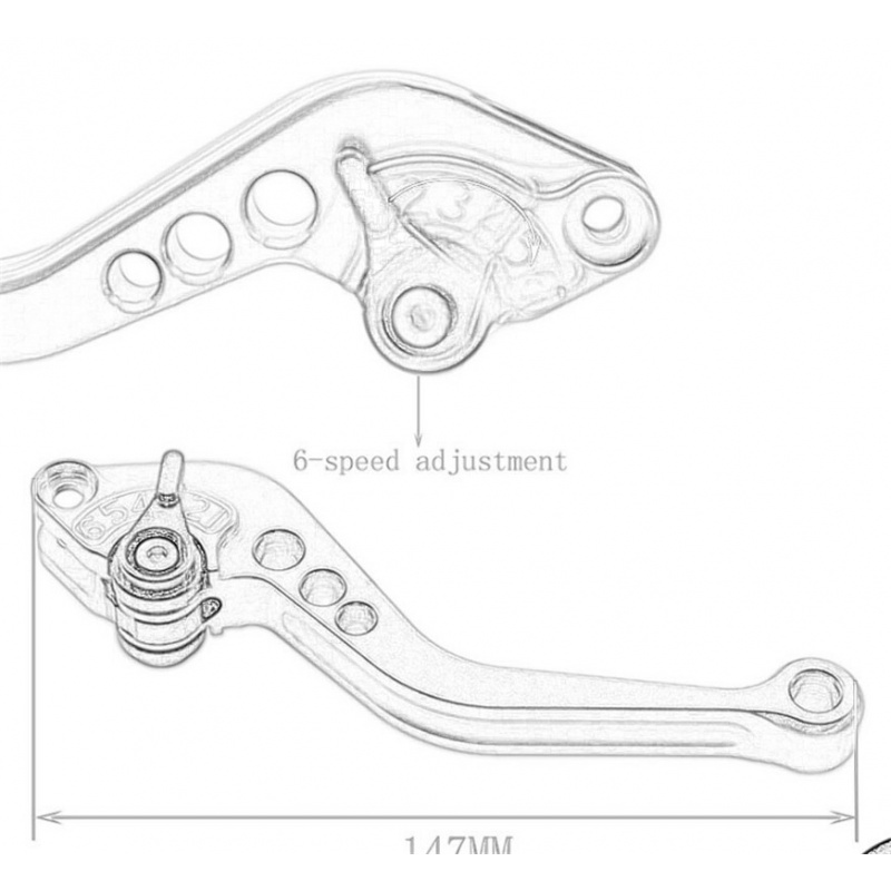 Für Honda REBEL/CM/CMX 300/500 – Cnc Aluminum Adjustable Brake Clutch Levers Bewertung und Preis
