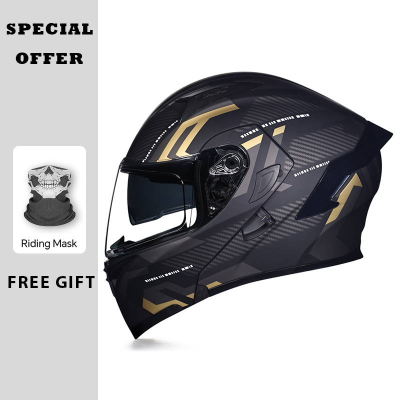 DOT-zugelassener Motorrad-Klap – Dual Visor Motorcycle Racing Helmet Bewertung und Preis
