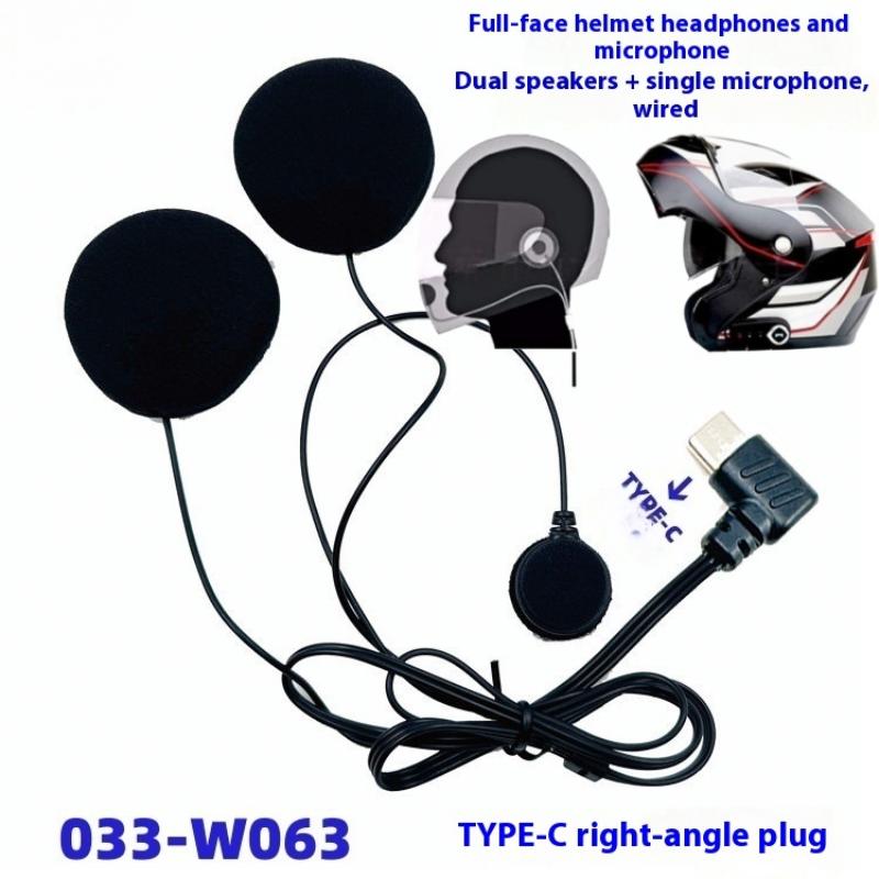 1 Stück Typ-C-Stecker HD Geräu – Full Face Motorcycle Helmet With Bluetooth Bewertung und Preis