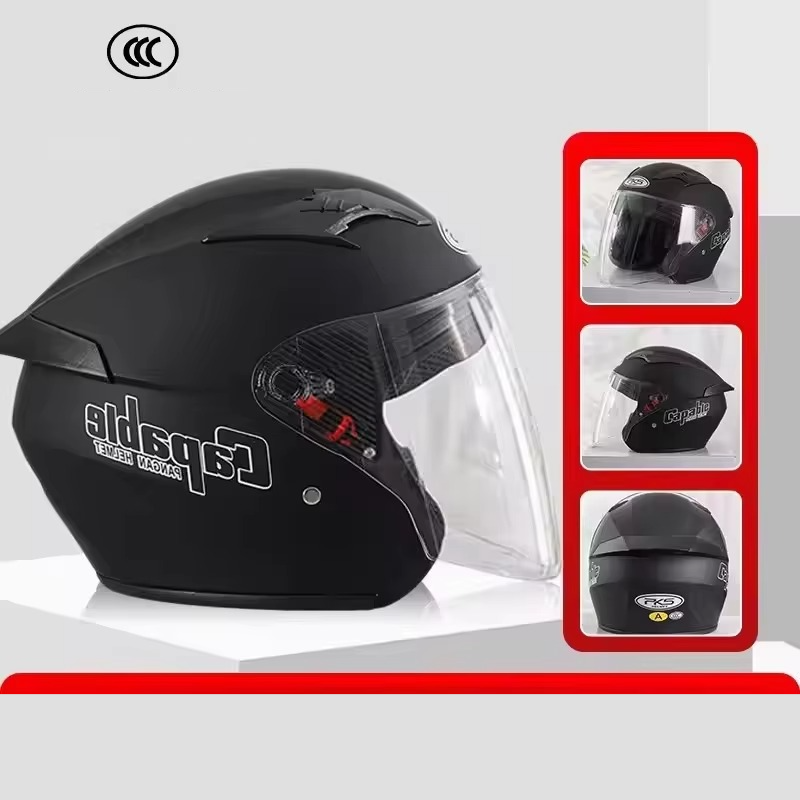 Großer Motorradhelm für Herren – Dual Visor Motorcycle Racing Helmet Bewertung und Preis