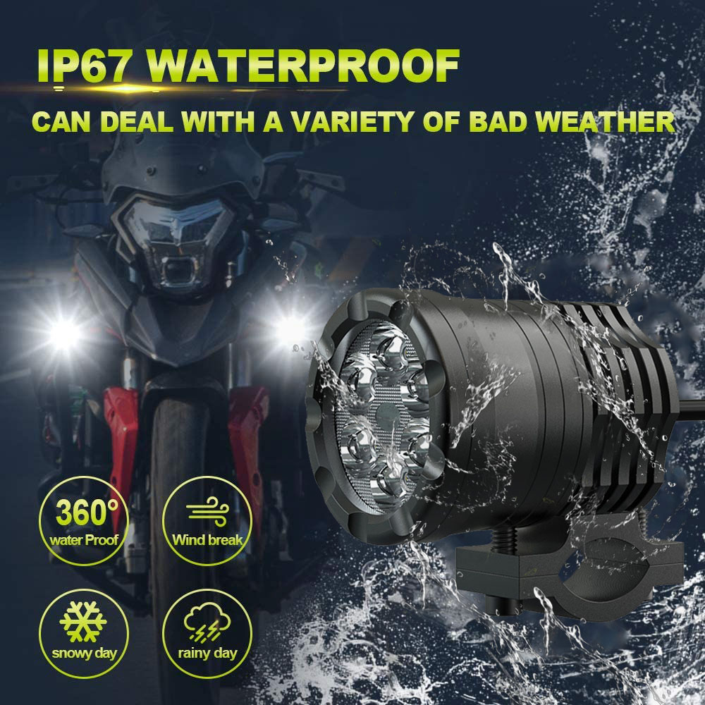 NLpearl 60W Motorrad LED Schei – Universal Motorcycle Led Headlight Projector Bewertung und Preis