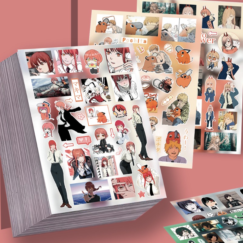 Chainsaw Man 8 Stück Aufkleber – Atv Parts Bewertung und Preis