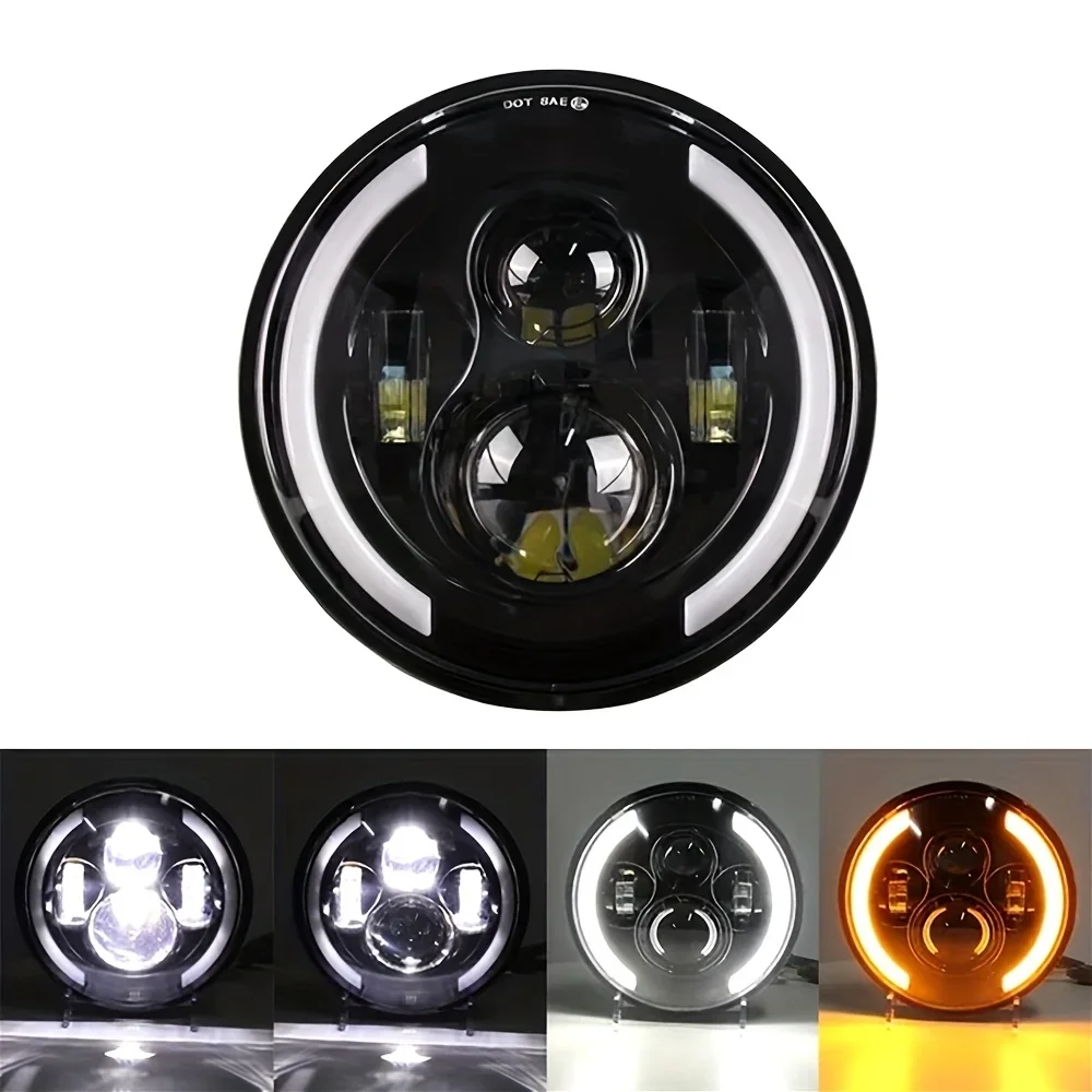 TCYATO 50W 7-Zoll 17,78 cm LED – Universal Motorcycle Led Headlight Projector Bewertung und Preis