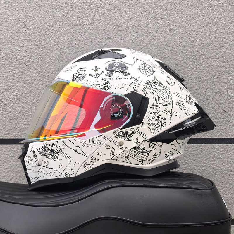 Unisex-Modulhelm für Erwachsen – Modular Flip Up Motorcycle Helmet Dot Approved Bewertung und Preis