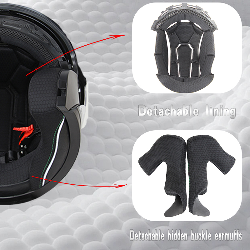 715-Motorrad Dual Visor Flip-U – Dual Visor Motorcycle Racing Helmet Bewertung und Preis