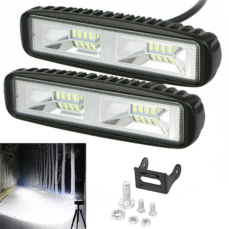 48W LED-Arbeitsscheinwerfer fü – Universal Motorcycle Led Headlight Projector Bewertung und Preis